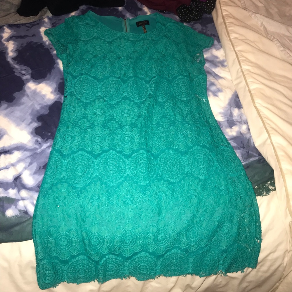 Teal Dress by Laundry by Shelli Segal, size 10